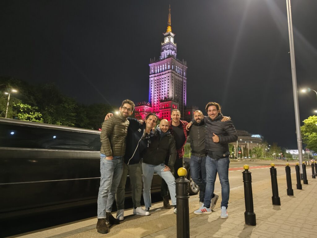 stag team in warsaw rent limousine